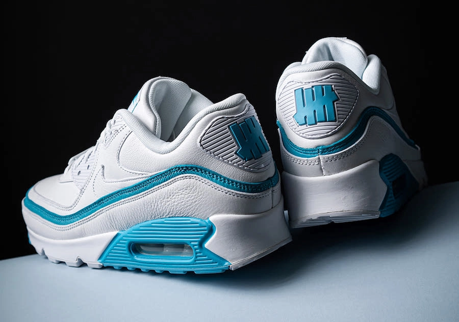 Undefeated x Nike Air Max 90 ‘’White/Blue Fury’’