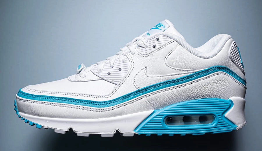 Undefeated x Nike Air Max 90 ‘’White/Blue Fury’’