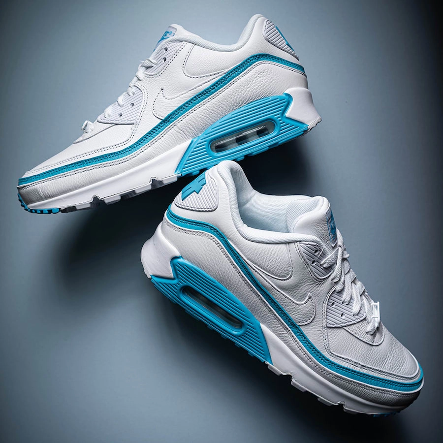 Undefeated x Nike Air Max 90 ‘’White/Blue Fury’’