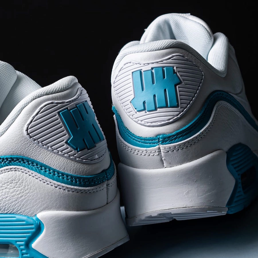 Undefeated x Nike Air Max 90 ‘’White/Blue Fury’’