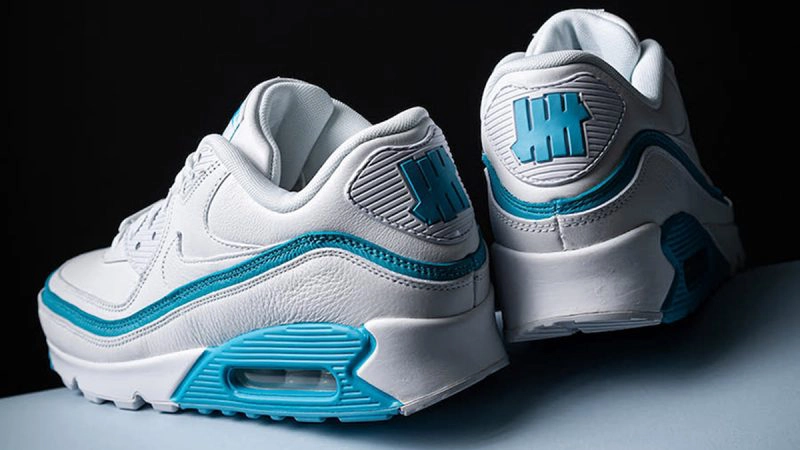 Undefeated x Nike Air Max 90 ‘’White/Blue Fury’’