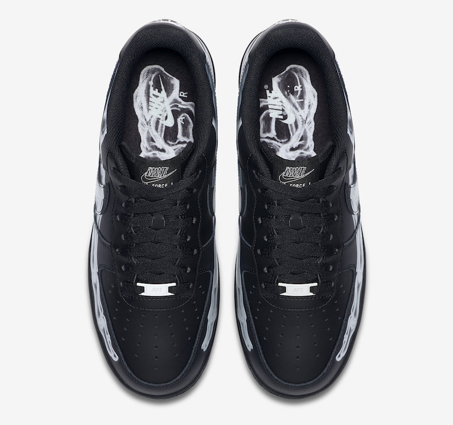Nike Air Force 1 ‘’Black Skeleton’’