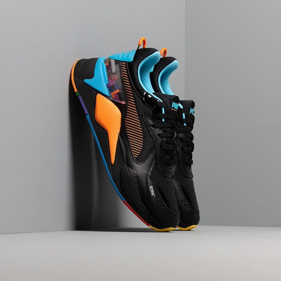 Tetris x PUMA RS-X ‘’Black/Luminous Blue’’