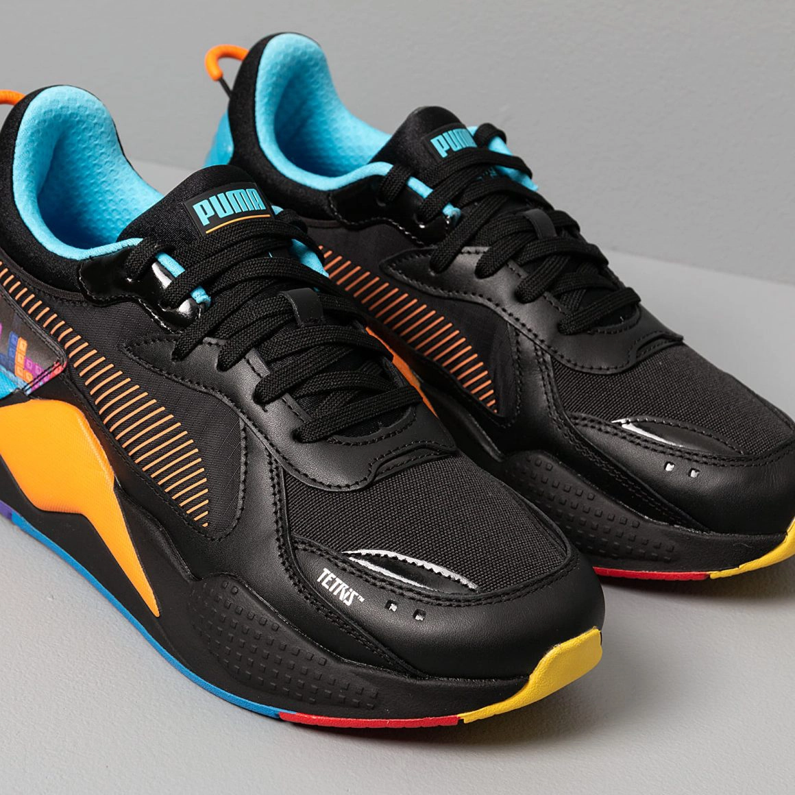 Tetris x PUMA RS-X ‘’Black/Luminous Blue’’