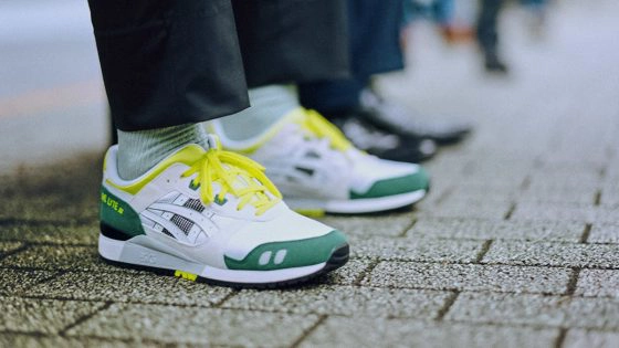 ASICS GEL-Lyte III OG ‘’White/Green/Yellow’’
