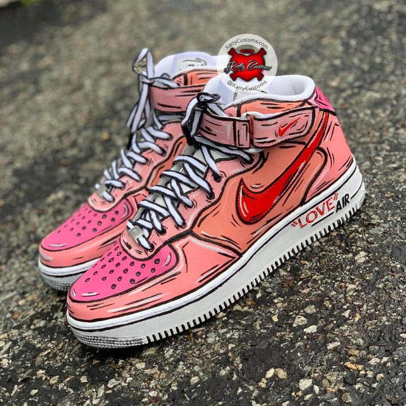 Lart Du Custom De La Nike Air Force 1 Sneaker Style