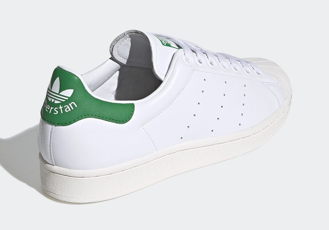 adidas Superstan OG ‘’Cloud White/Green’’ - FW9328