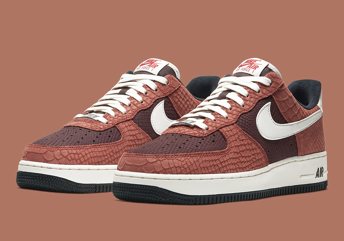 Nike Air Force 1 PRM ‘’Red Bark’’ - CV5567-200