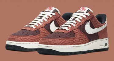 NikeAir Force 1 PRM ‘’Red Bark’’