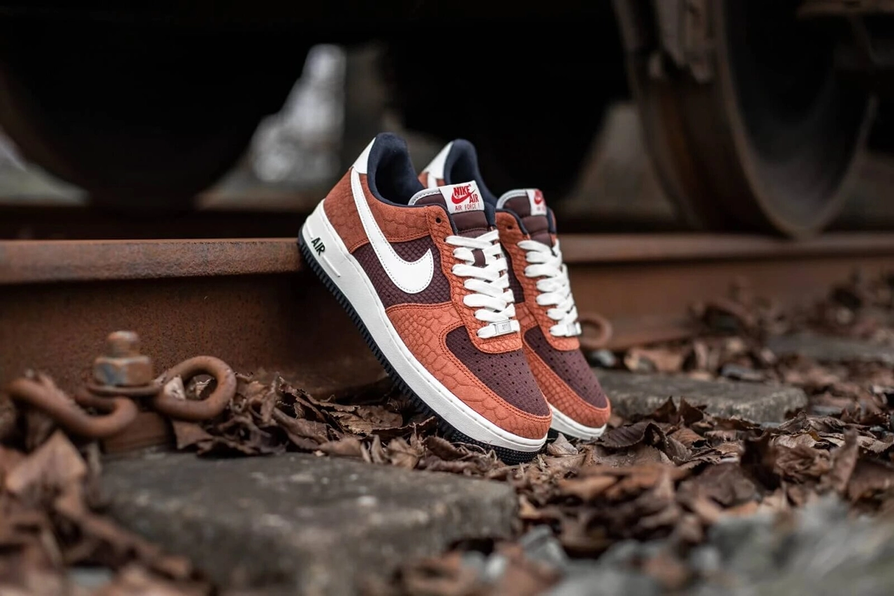 Nike Air Force 1 PRM ‘’Red Bark’’ - CV5567-200