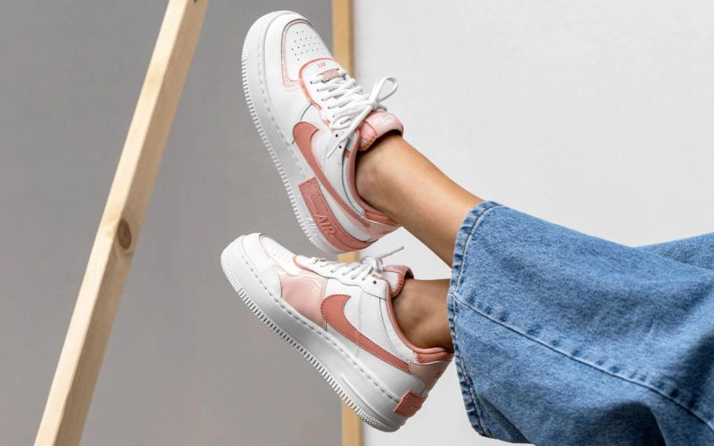 Nike Air Force 1 Shadow ‘’Summit White/Pink Quartz’’ - CJ1641-101