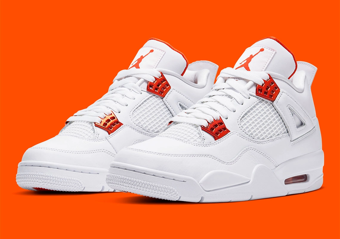 Air Jordan 4 ''Metallic Orange'' - CT8527-118