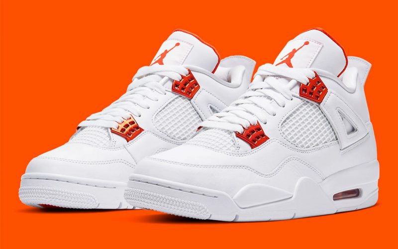 Air Jordan 4 ''Metallic Orange'' - CT8527-118