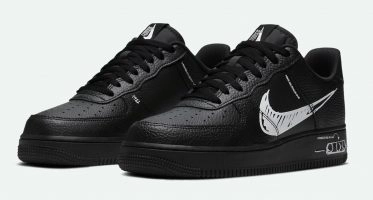 NikeAir Force 1 ''Sketch'' - Black
