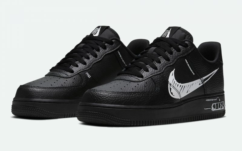 Nike Air Force 1 Low LV8 Utility ''Sketch'' - Black