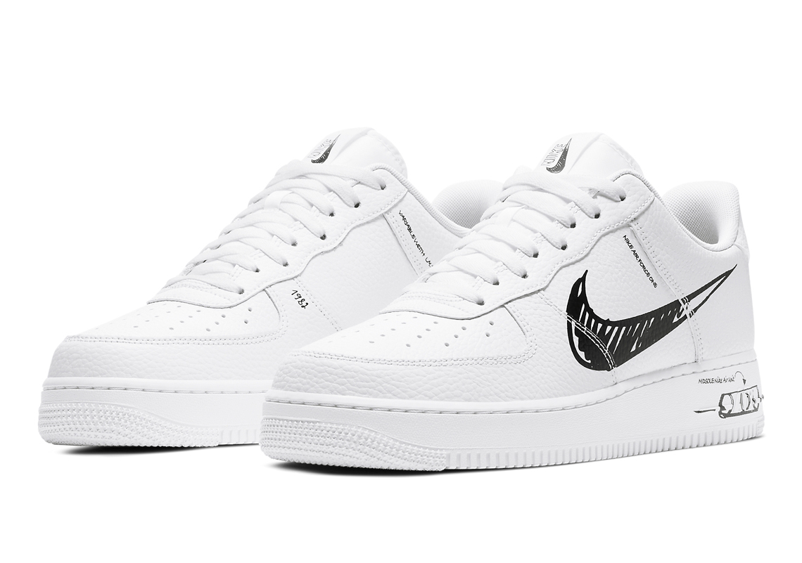 Nike Air Force 1 passe en mode ''Sketch 