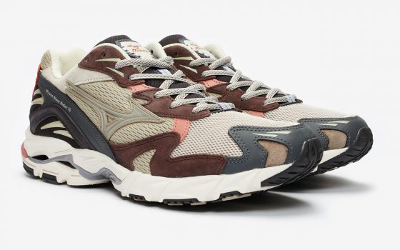 Wood Wood x Mizuno Wave Rider 10 - D1GD2006-55