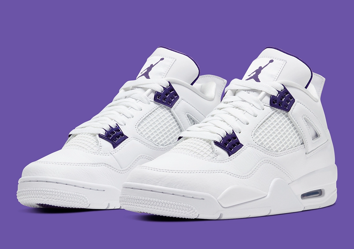 Air Jordan 4 ‘’Metallic Purple’’ - CT8527-115