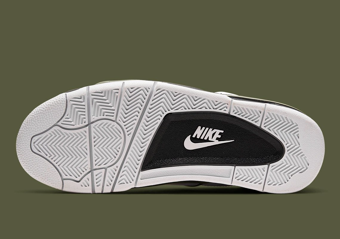 Nike Air Flight 89 - White/Medium Olive/Black - CJ5390-101