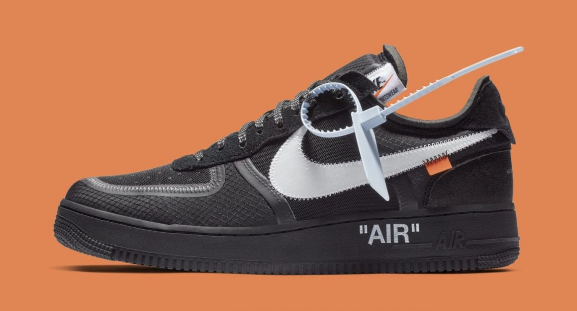 Off-White x Nike Air Force 1 ‘’Black’’ - AO4606-001