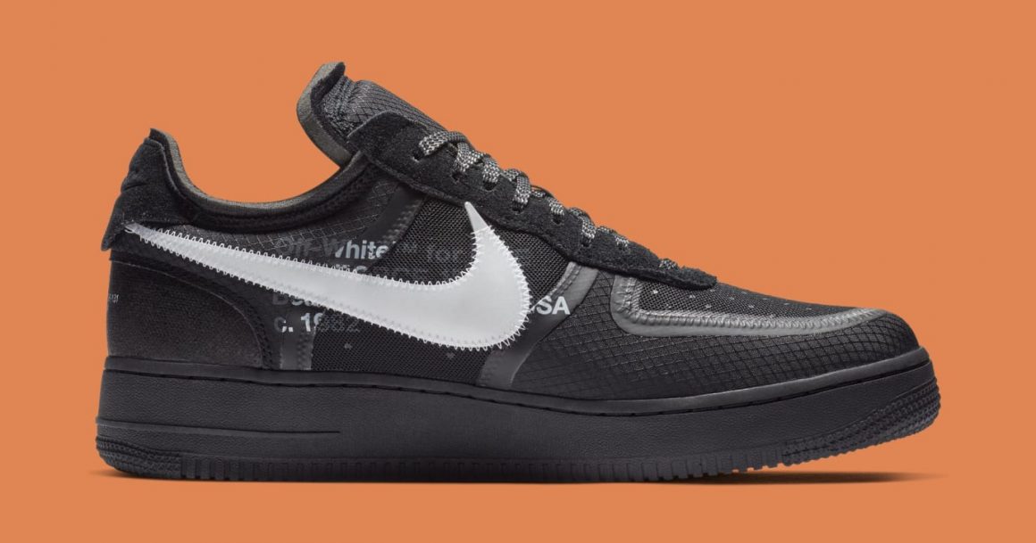 Off-White x Nike Air Force 1 ‘’Black’’ - AO4606-001