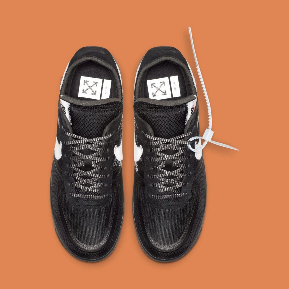 Off-White x Nike Air Force 1 ‘’Black’’ - AO4606-001