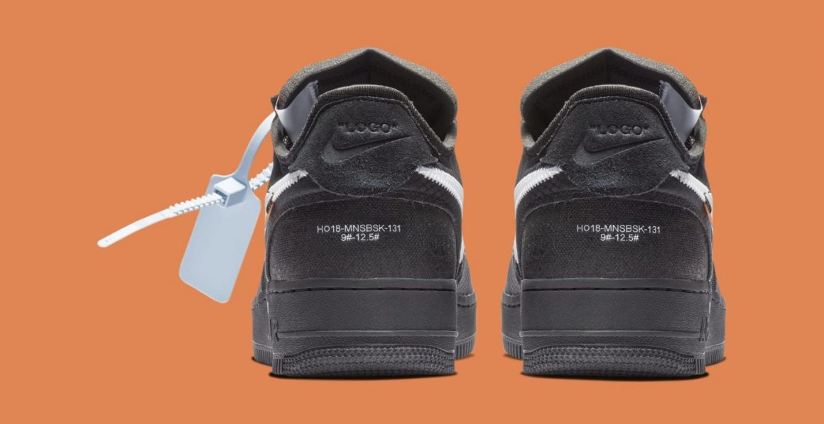 Off-White x Nike Air Force 1 ‘’Black’’ - AO4606-001