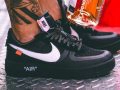 Off-White x Nike Air Force 1 ‘’Black’’ - AO4606-001