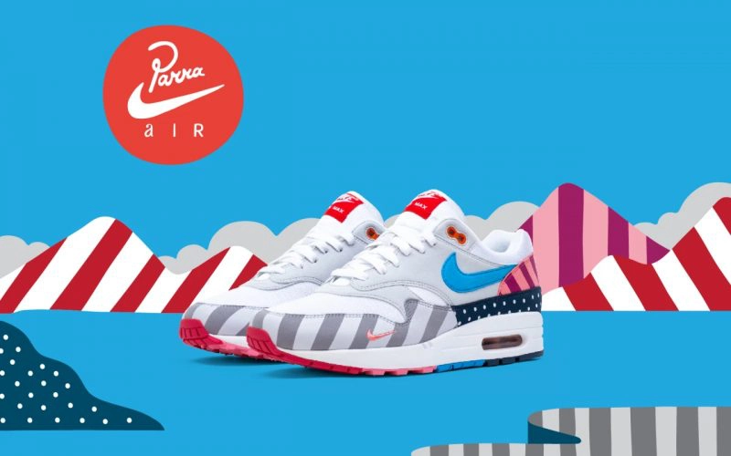Parra x Nike Air Max 1 - 2018 - AT3057-100