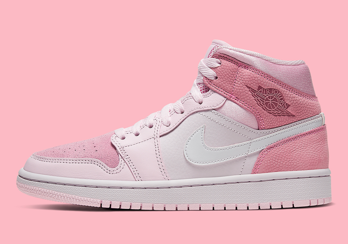 jordans in pink