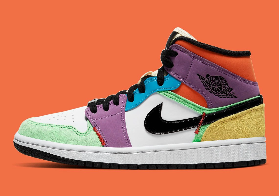 Air Jordan 1 Mid SE WMNS ‘’Lightbulb’’ - CW1140-100