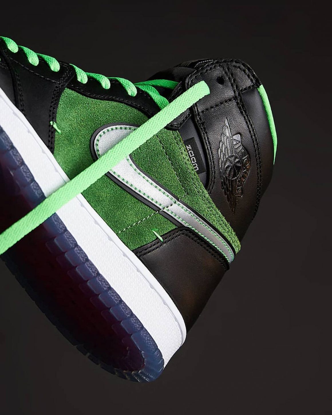 Air Jordan 1 Retro High Zoom ‘’Rage Green’’ - CK6637-002