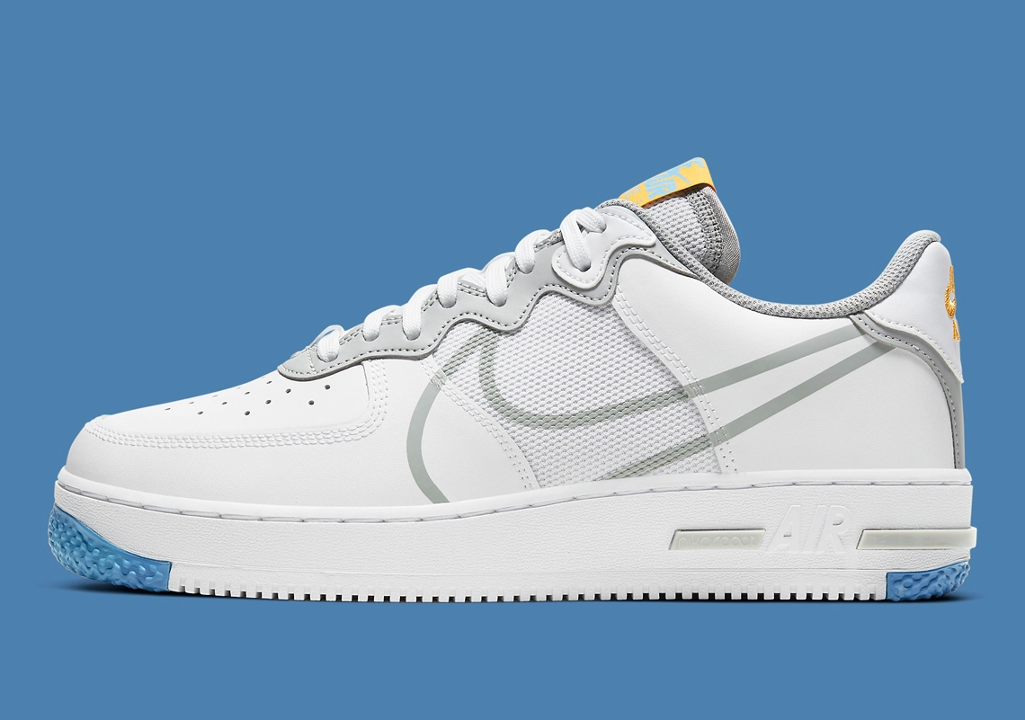 Nike Air Force 1 React ‘’Light Smoke Grey’’ - CT1020-100