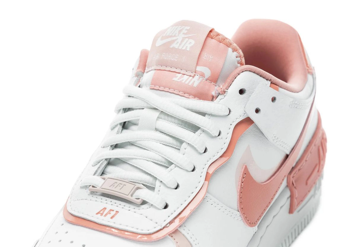 Nike Air Force 1 ‘’Shadow’’ ‘’Summit White/Pink Quartz’’ - CJ1641-101