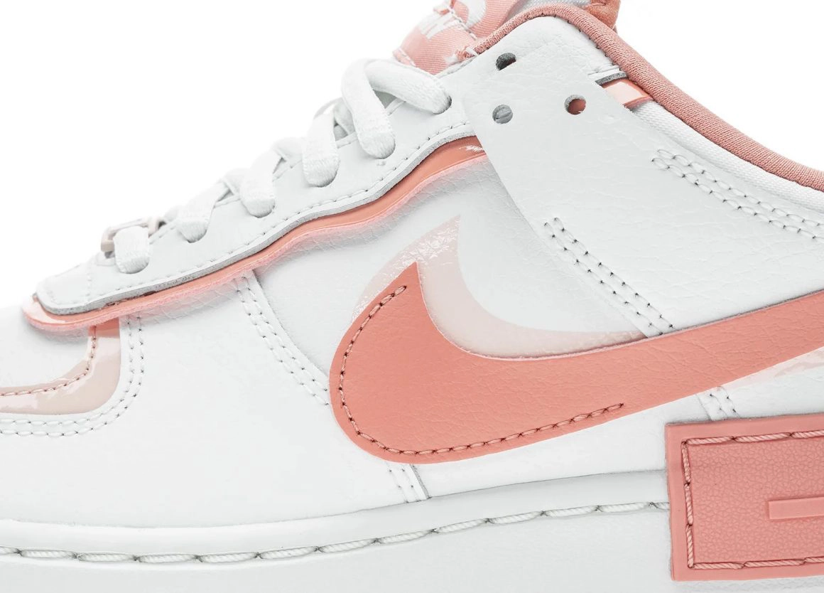 Nike Air Force 1 ‘’Shadow’’ ‘’Summit White/Pink Quartz’’ - CJ1641-101