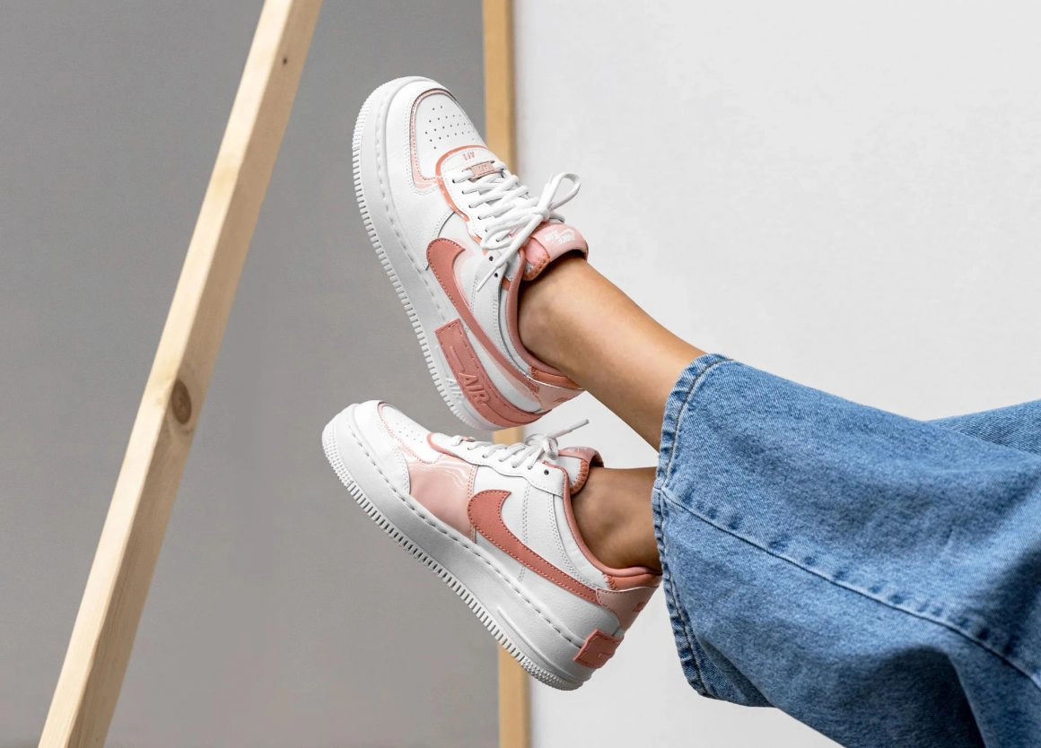 Nike Air Force 1 ‘’Shadow’’ ‘’Summit White/Pink Quartz’’ - CJ1641-101