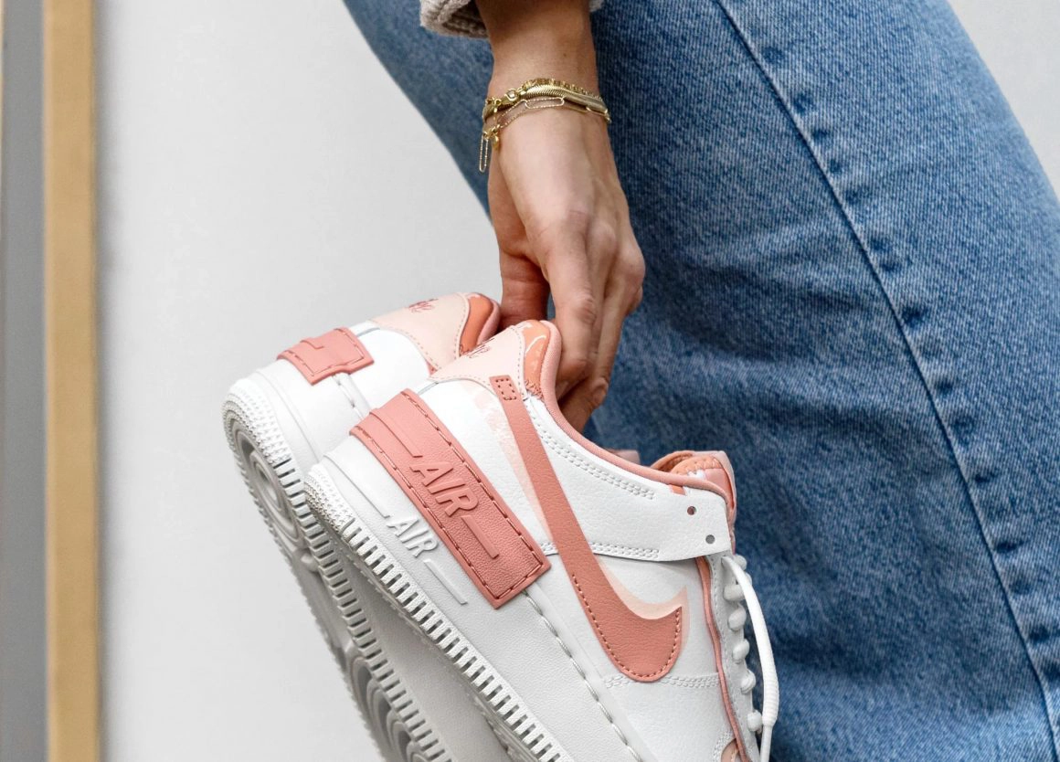 Nike Air Force 1 ‘’Shadow’’ ‘’Summit White/Pink Quartz’’ - CJ1641-101