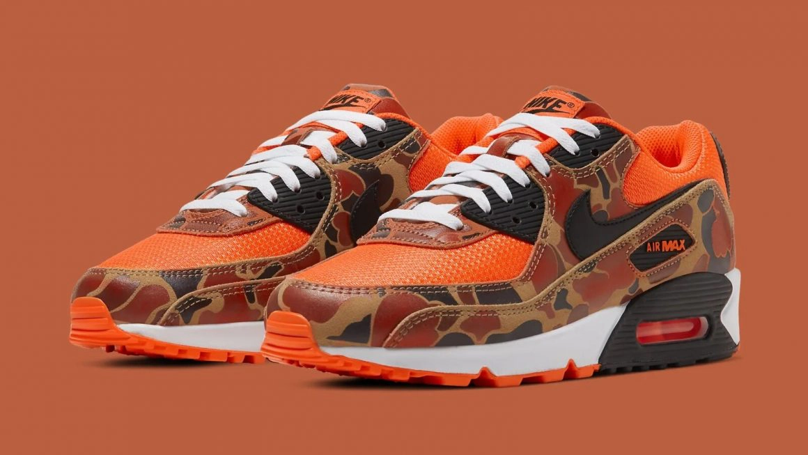 Nike Air Max 90 ‘’Orange Duck Camo’’ - CW4039-800