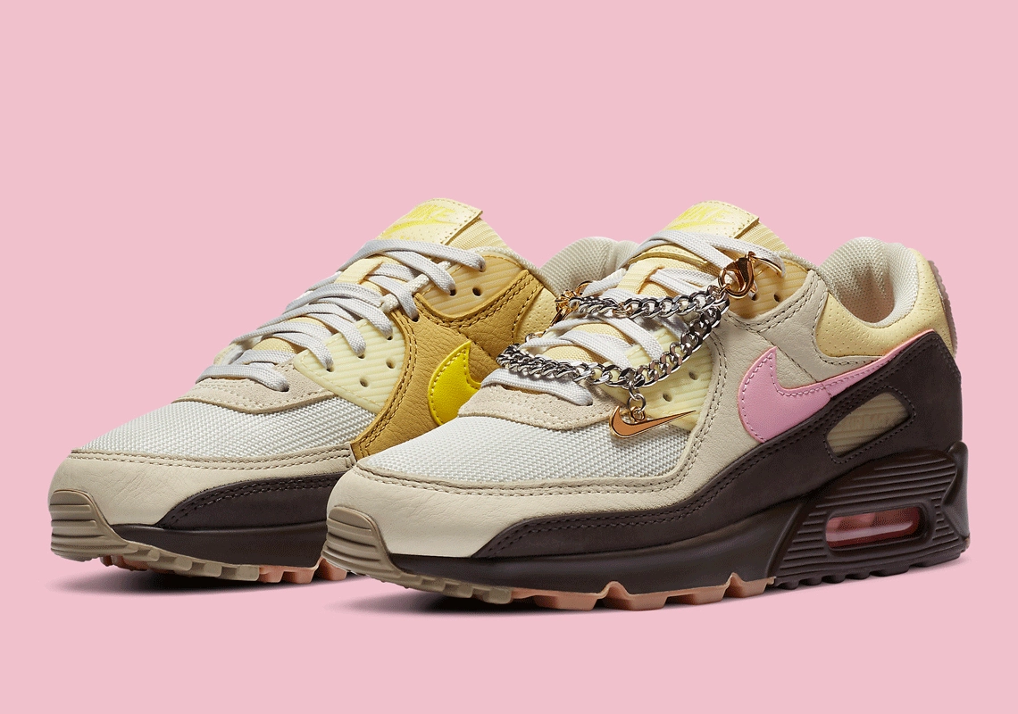 Nike WMNS Air Max 90 ‘’Velvet Brown/Pink’’ - CZ0469-200