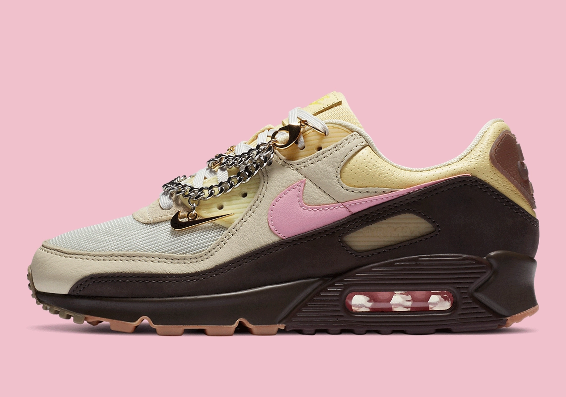 Nike WMNS Air Max 90 ‘’Velvet Brown/Pink’’ - CZ0469-200