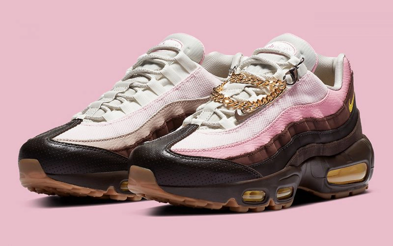 Nike WMNS Air Max 95 ‘’Velvet Brown/Pink’’ - ‘’Cuban Links’’ - CZ0466-200
