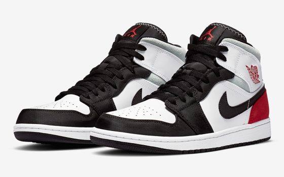 Air Jordan 1 Mid SE ‘’Union Black Toe’’ - 852542-100