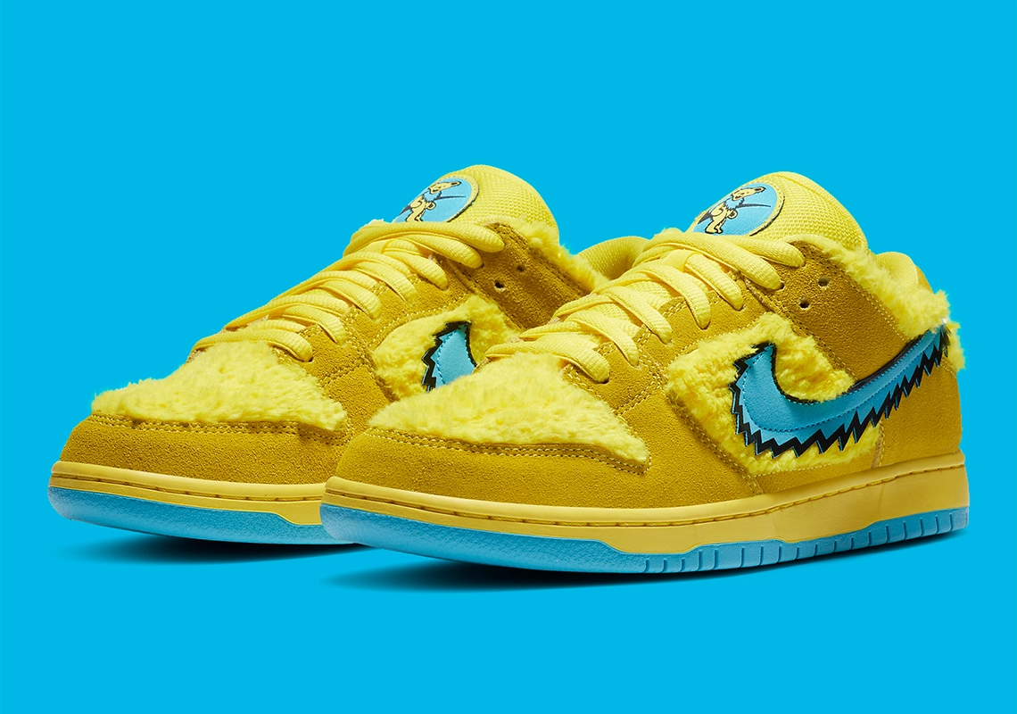 Grateful Dead x Nike SB Dunk ‘’Opti Yellow’’ - CJ5378-700