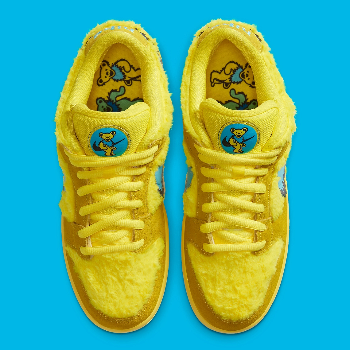 Grateful Dead x Nike SB Dunk ‘’Opti Yellow’’ - CJ5378-700