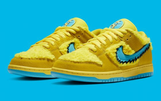 Grateful Dead x Nike SB Dunk ‘’Opti Yellow’’ - CJ5378-700