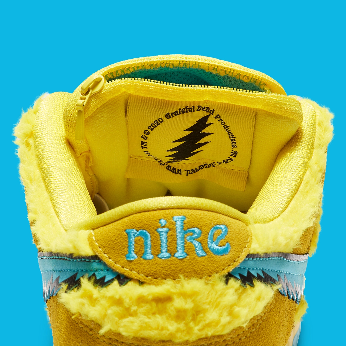 Grateful Dead x Nike SB Dunk ‘’Opti Yellow’’ - CJ5378-700