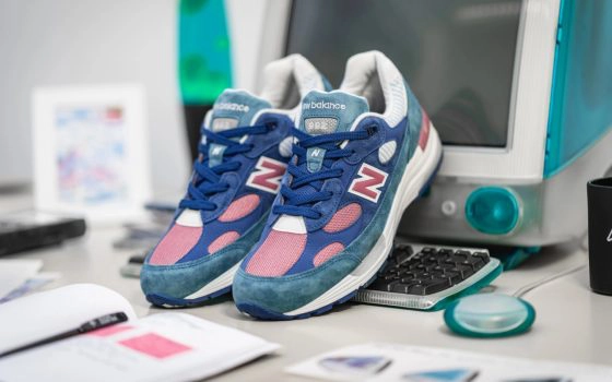 New Balance M992NT ‘’Blue/White-Rose’’ - Made In USA