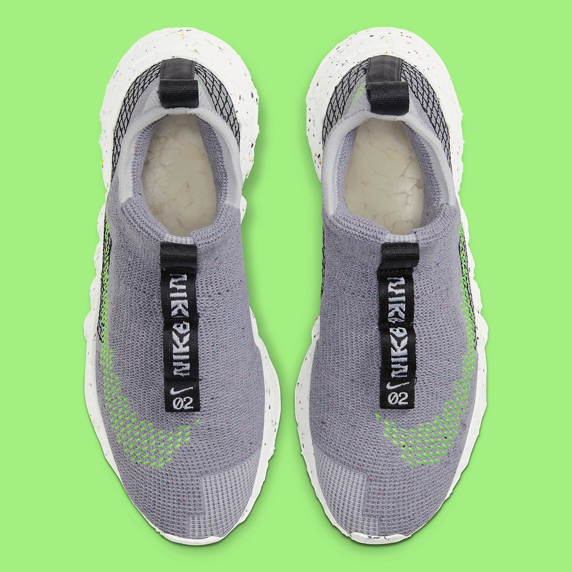 Nike Space Hippie 02 ‘’Grey/Volt’’ - CQ3988-002