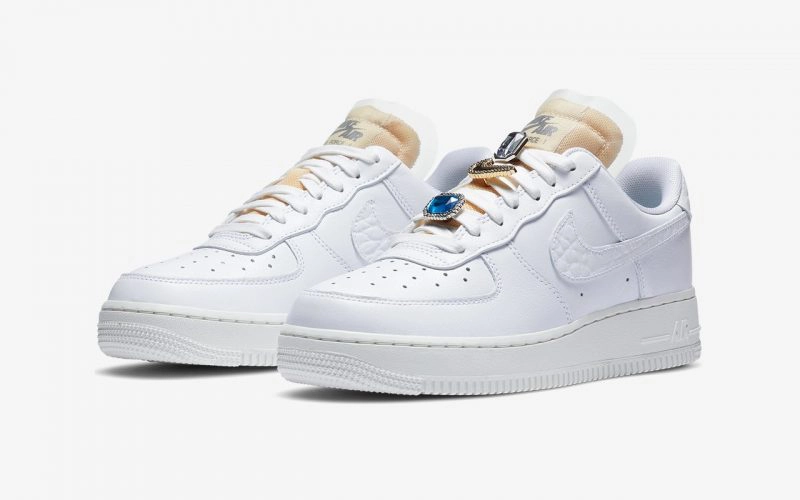Nike WMNS Air Force 1 ’07 LX ‘’Bling’’ - ‘’White Onyx’’ - CZ8101-100