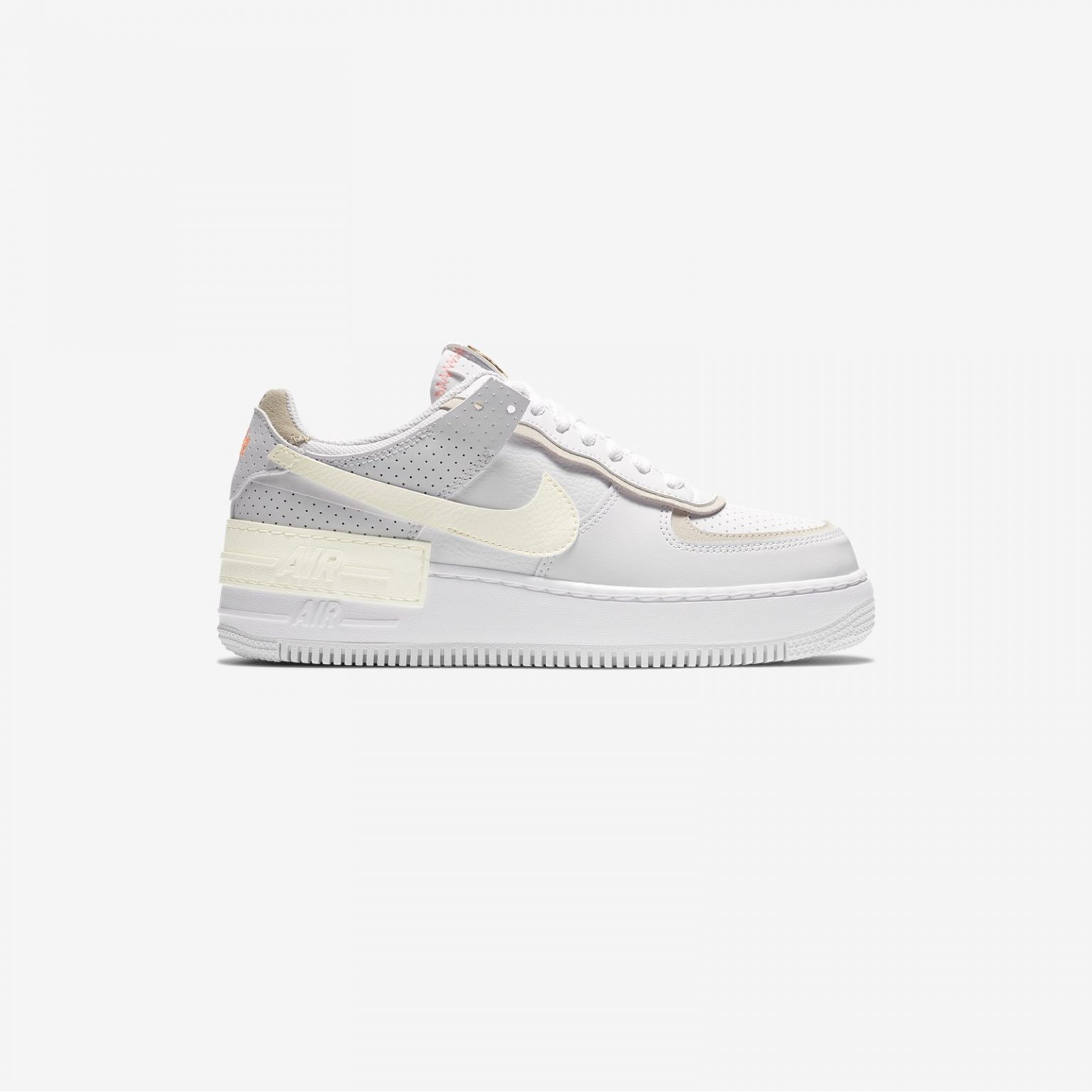 Nike Women's Air Force 1 Shadow White/Sail-Stone - CZ8107-100 | Sneaker District